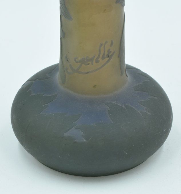 Gallé–Vase soliflore